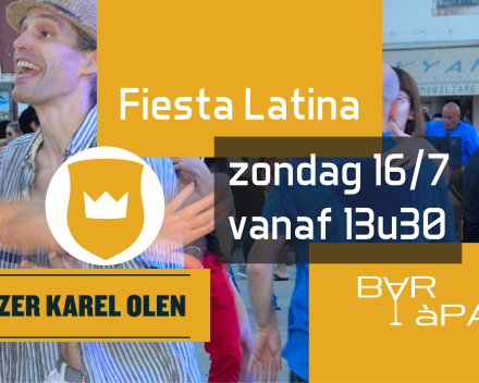 Cocktails op Fiesta Latina Olen zondag 16/7/2017