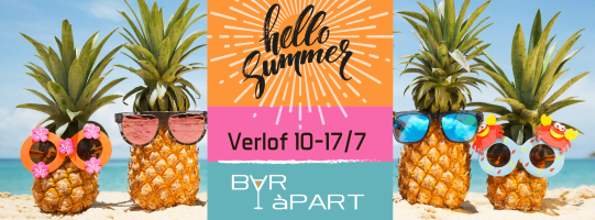 Zomerverlof 10 tem 17 juli 2017