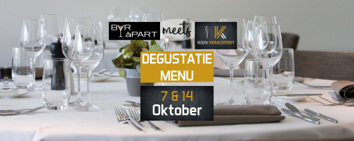 BAR àPART meets KOEN VERACHTERT op 7 en 14 oktober