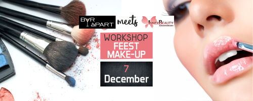 BAR àPART meets InnerBeauty: Workshop Feest Make-Up