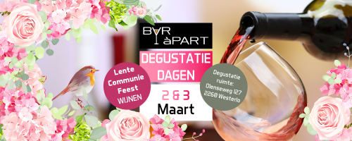 Degustatiedagen BAR àPART 2 en 3 maart 2019