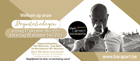 Degustatiedagen • 17 en 18 oktober 2025