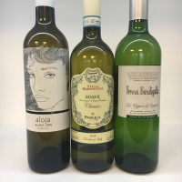 11. Pakket wit Italië/Frankrijk/Spanje € 26,51