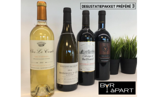 Degustatiepakket PRÉFÉRÉ 3 • € 103,09